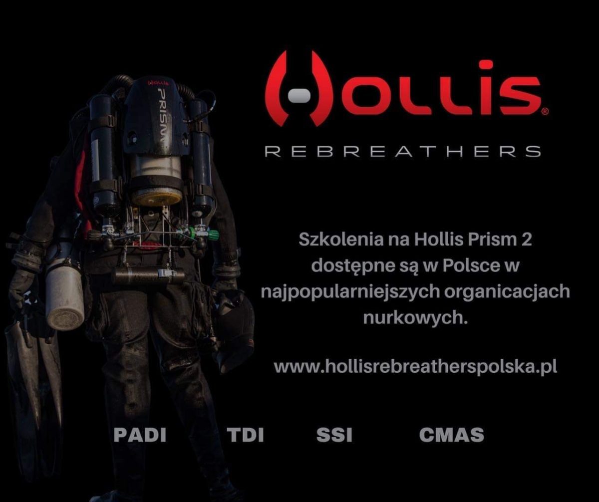 Hollis Rebreathers - kursy nurkowania